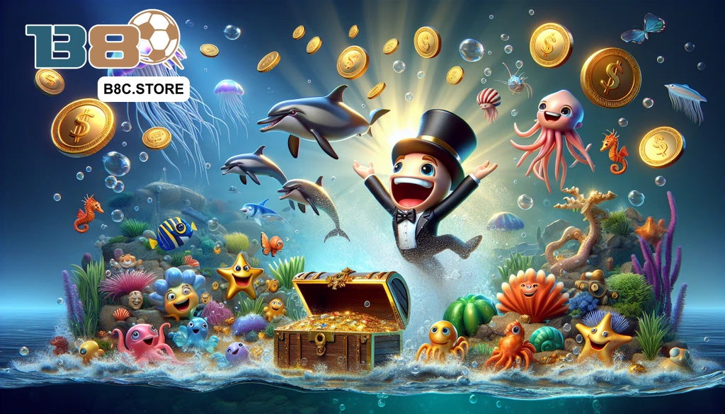 Bắn Cá Thần Tài B8 - Chinh Phục Đại Dương Nhận Vàng